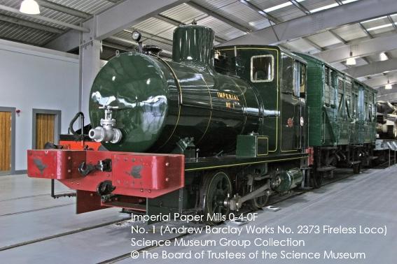 Loco now at Science Museum